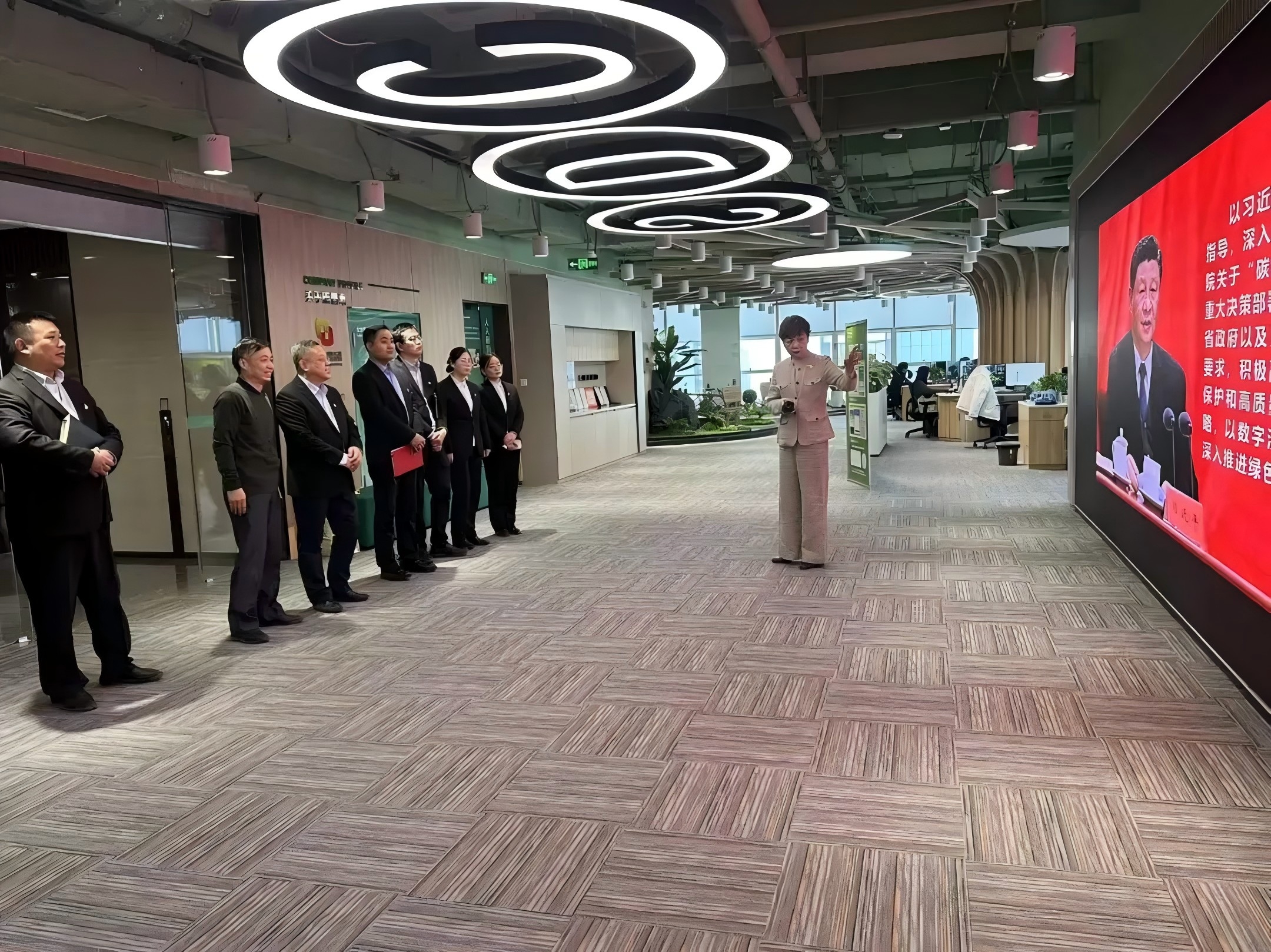 濟南連心物業(yè)赴“碳惠山東”參觀學習 共探綠色低碳新路徑